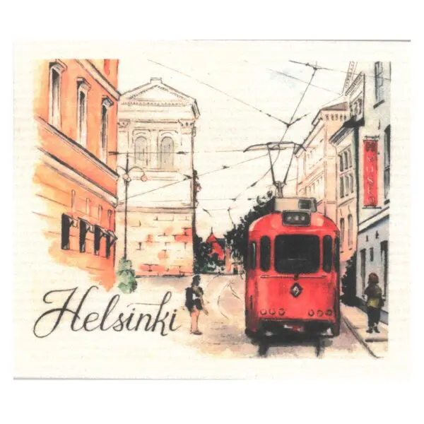 Schwammtuch Tram Helsinki