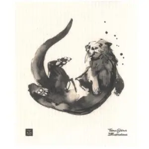 Schwammtuch Otter