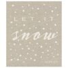 Schwammtuch Let it Snow